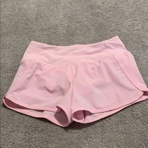 Not made anymore....rare light pink lulu shorts